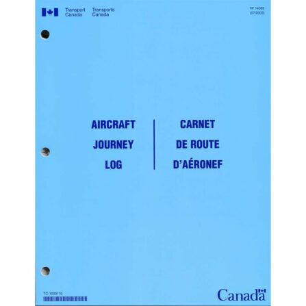 Aircraft Journey Log book