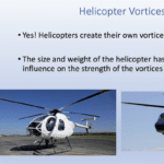 We talk helicopter wake turbulence in our PSTAR course.