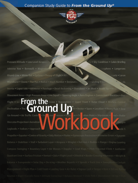 Save Money on Flight Training with From the Ground Up Workbook Front Cover