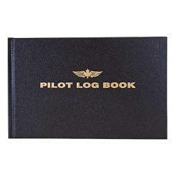 Front cover of pilot log book