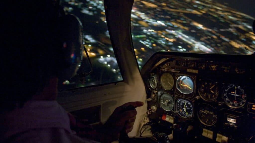 Night Rating in Canada for pilot training