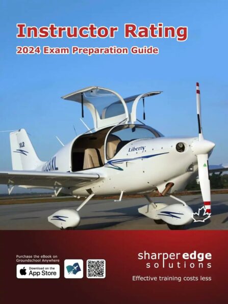 sharper edge instructor rating exam prep book cover for airaf and airat